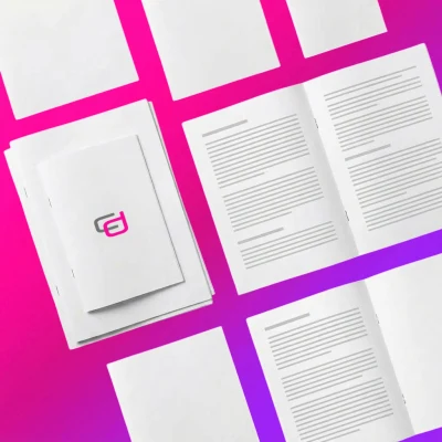 Brochures agrafées